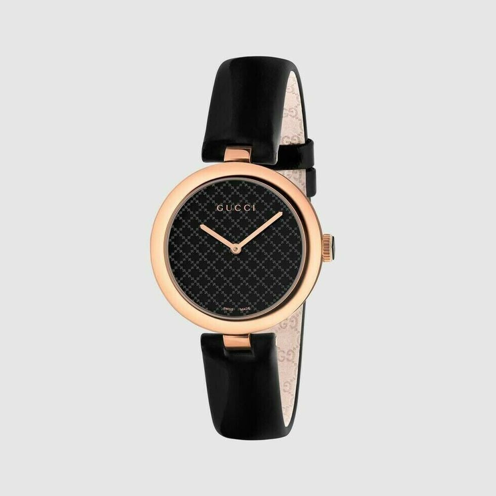 Gucci Diamantissima Women's Watch Leather Band - Picture 1 of 12